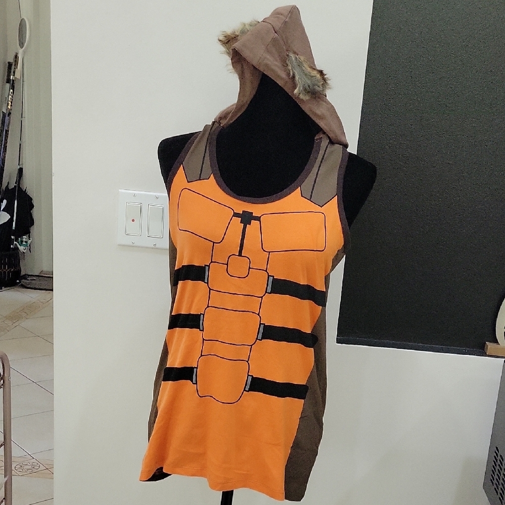 Marvel Guardians of the Galaxy Orange Tank Top